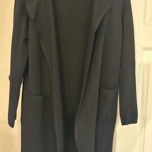J. Crew Black Knit Cardigan